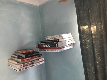 Tom's floating shelves